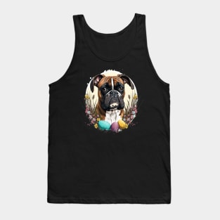 Boxer Happy Easter Day Tank Top